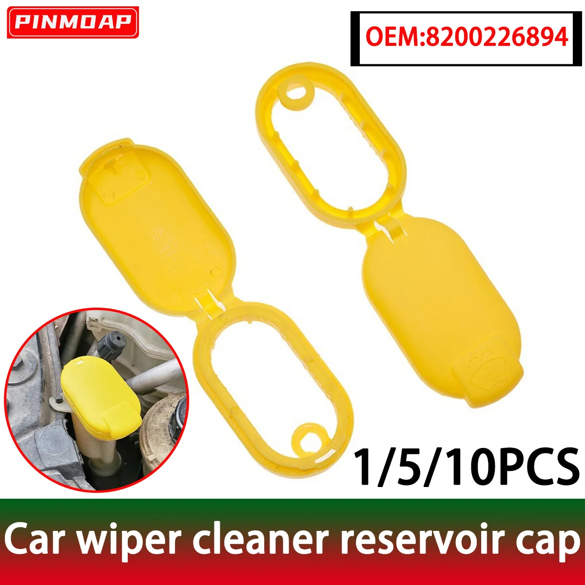 PINMOAP 8200226894 Tapa depósito limpiaparabrisas Renault Megane II