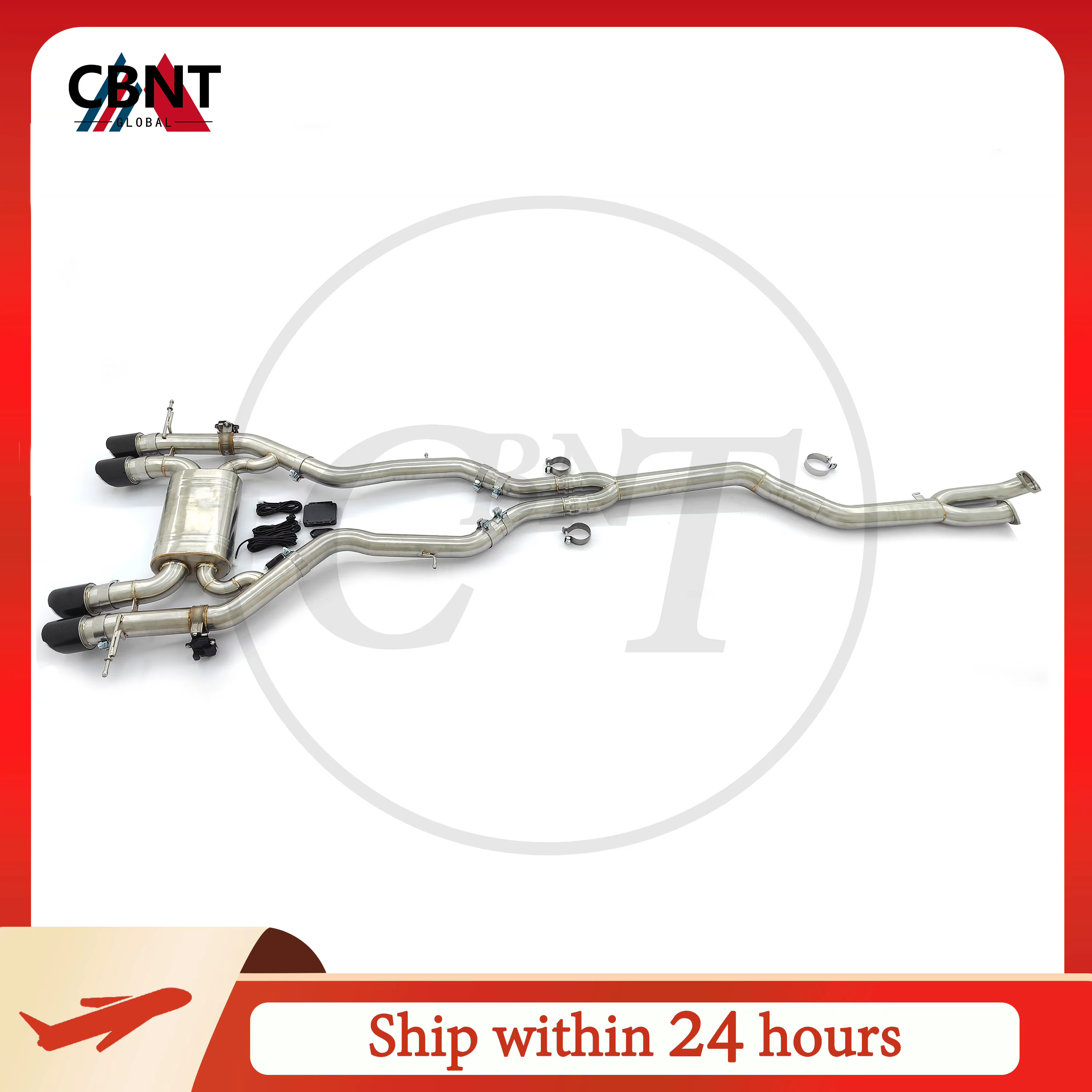 CBNT escape deportivo con válvula para BMW M2 G87 S58