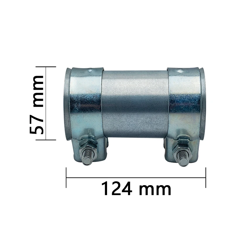 Conector de tubo de escape con abrazadera de manga de unión - imagen 3
