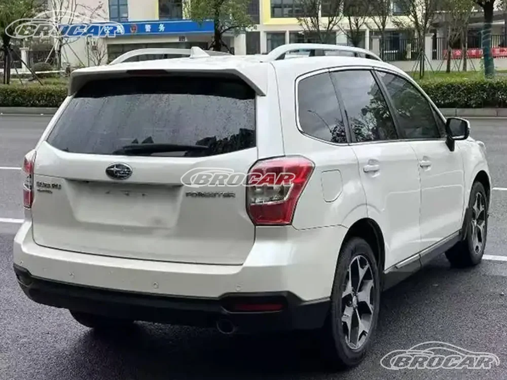 Para 2013-2018 Subaru Forester GEN 4 estilo de fábrica plástico ABS de alta calidad tirando alerón de techo azul alerón de maletero - imagen 4