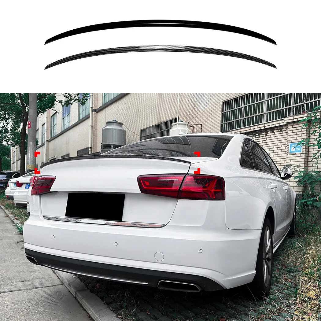 Alerón trasero tipo cola de pato para Audi A6 y S6 C7