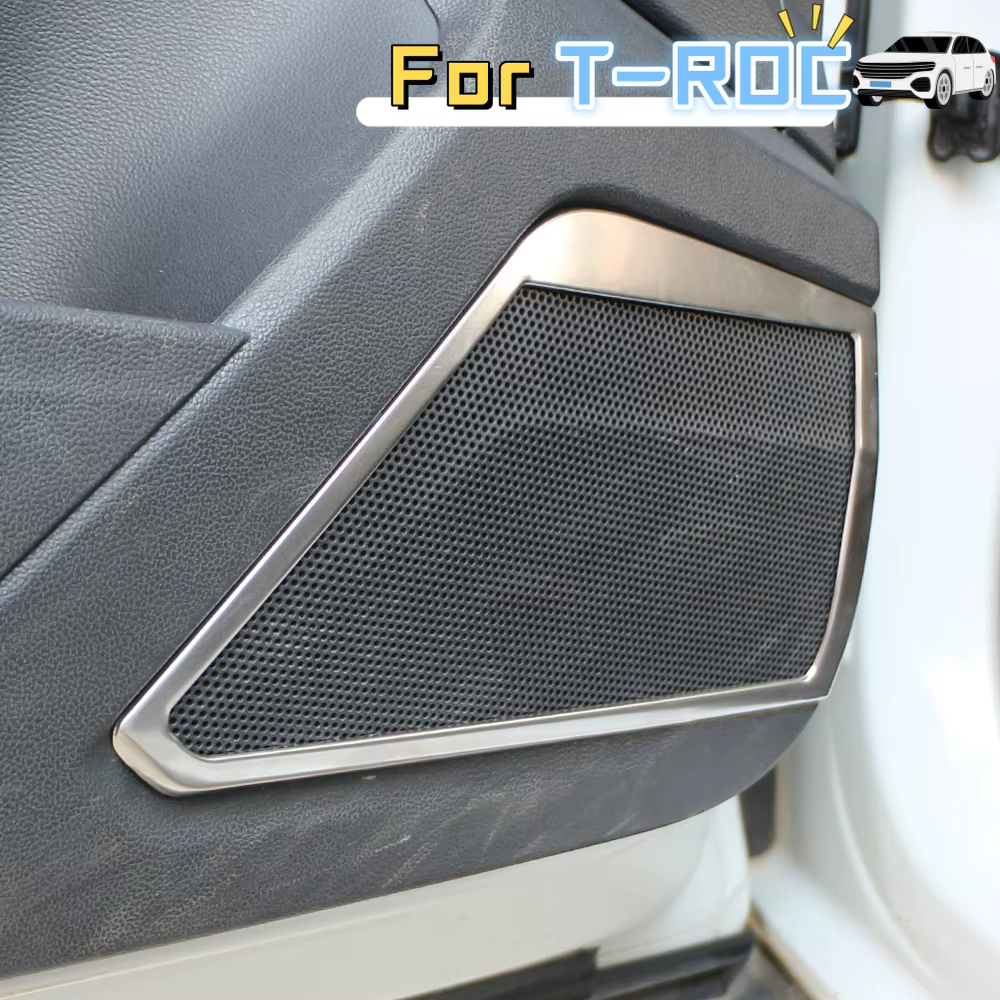 Embellecedor anillo puerta acero inox – VW T-ROC 2018-2023 - imagen 3