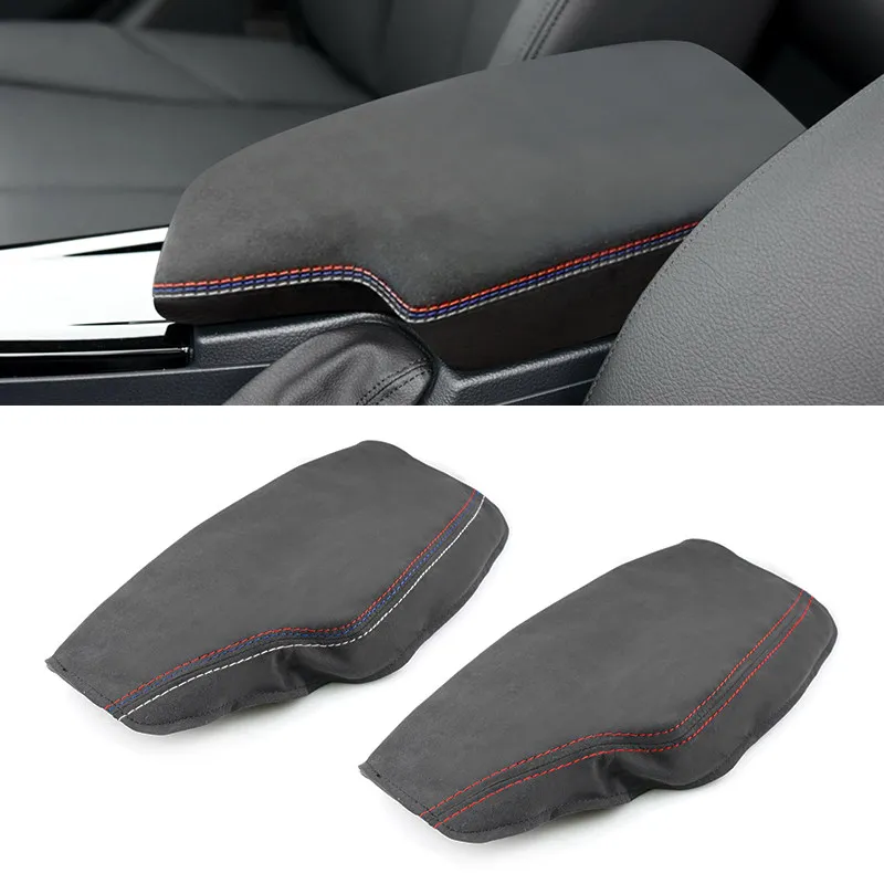 Tapa reposabrazos BMW Serie 3 F30 2013-2018 – Cuero gamuza LHD/RHD