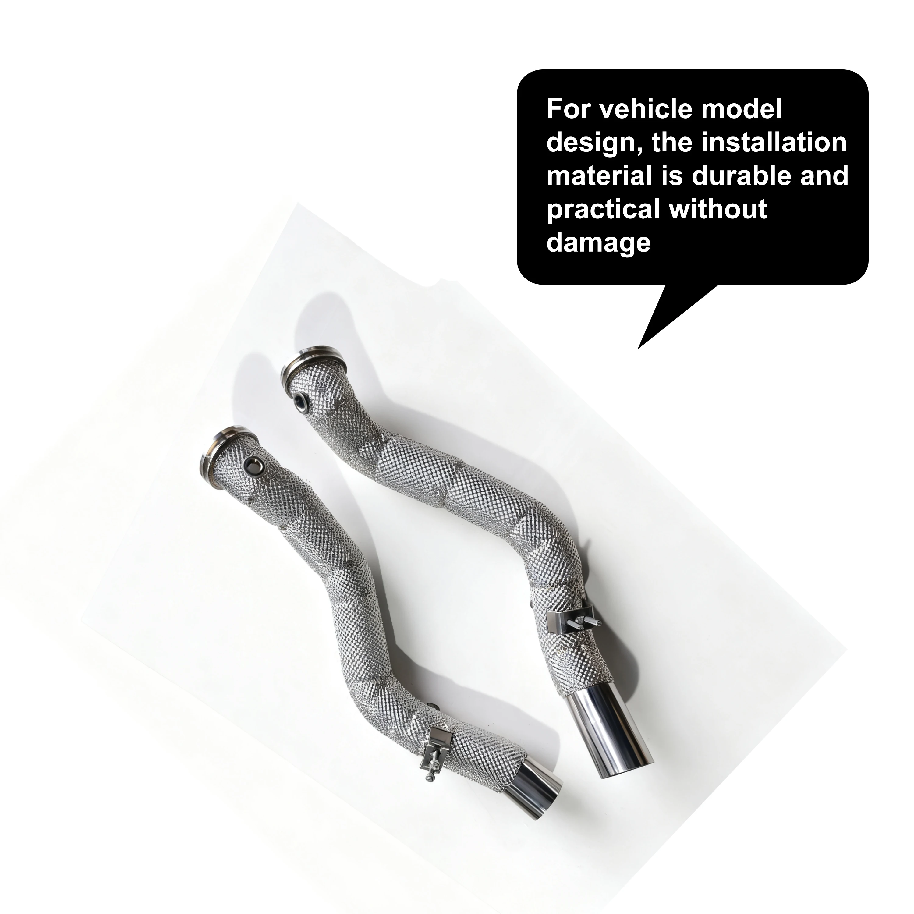 Bajante flujo libre SUS304 para Maserati Ghibli SQ4 3.0T - imagen 4