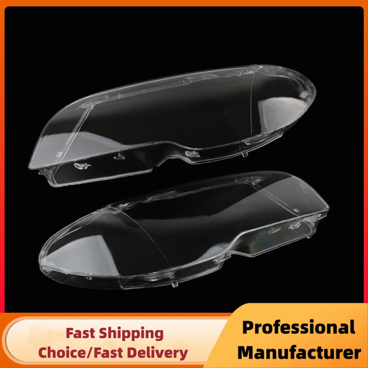 Lente de faro BMW Serie 3 E46 Coupe 325 330 transparente 2003-2006 - imagen 3