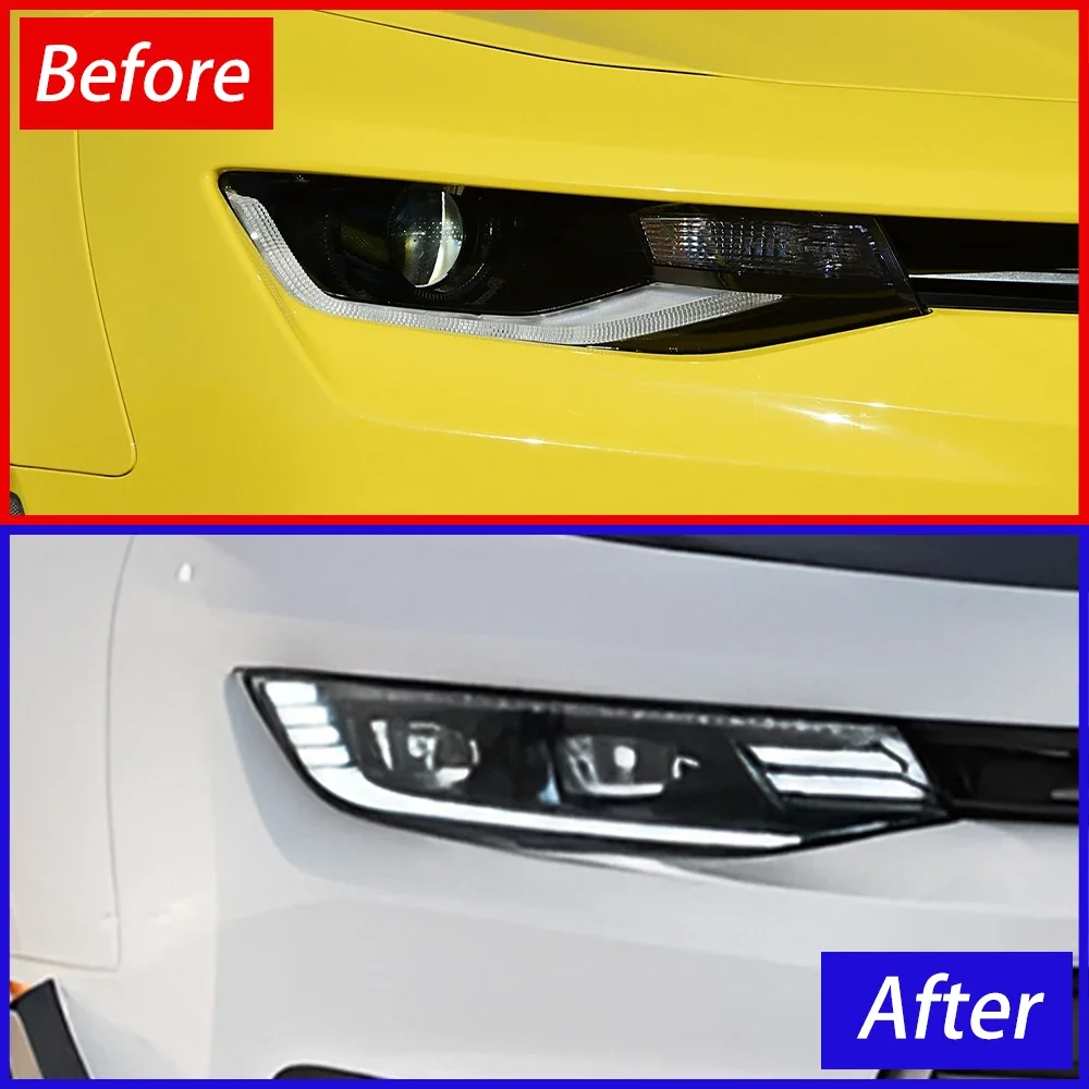 Faros delanteros LED para Chevrolet Camaro – Lámparas proyector - imagen 2