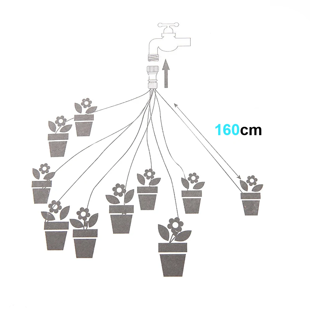 Kit de riego automático por goteo para plantas y flores - imagen 3