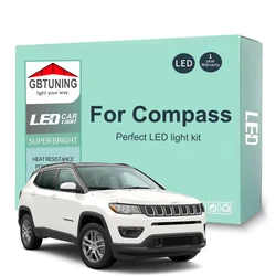 Bombillas LED interior Canbus Jeep Compass 2007-2022