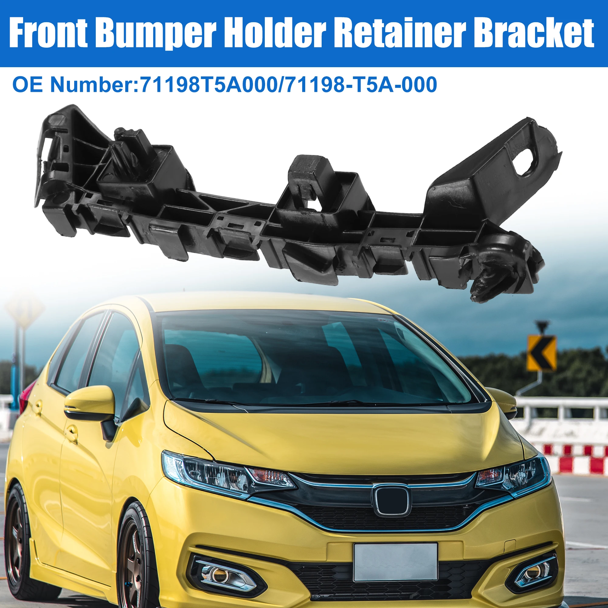 Honda Fit 2015-2020 soporte parachoques OEM 71198T5A000 - imagen 2