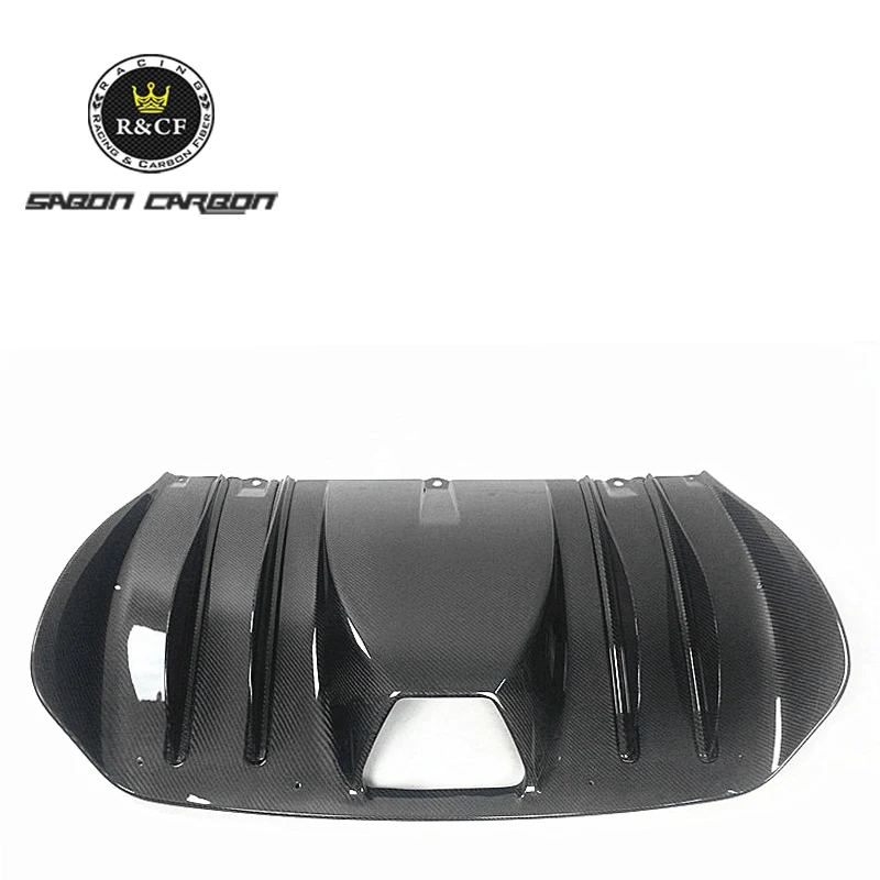 Alerón labio difusor trasero en fibra de carbono OEM Ferrari F430