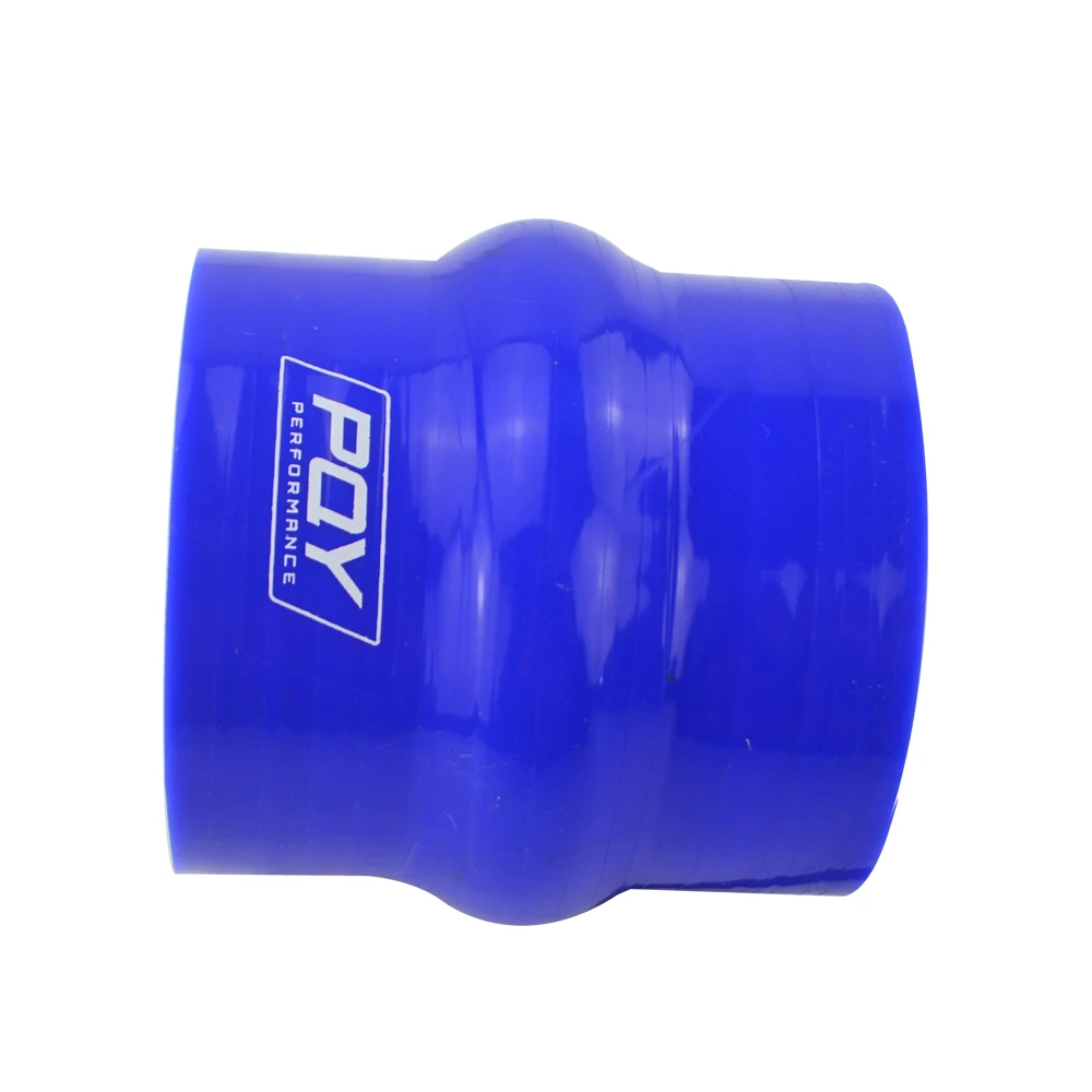 PQY-HSH0025 Acoplador intercooler silicona 64mm azul amarillo - imagen 5