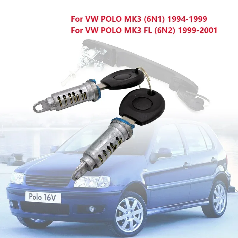 6N0837207C Kit reparación cerradura manija puerta – VW Polo 6N - imagen 4