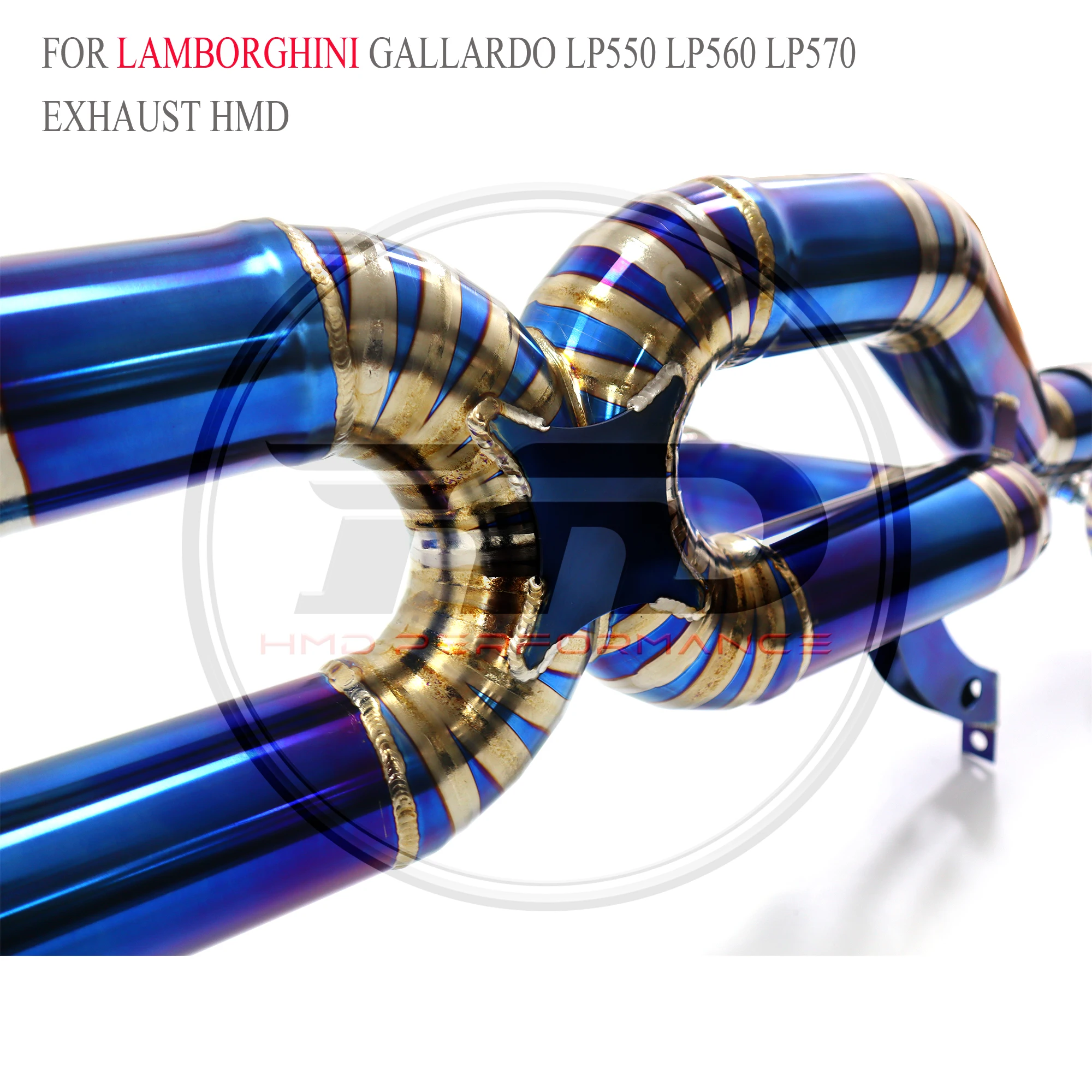 HMD Escape deportivo catback titanio Lamborghini Gallardo LP550-570 - imagen 4