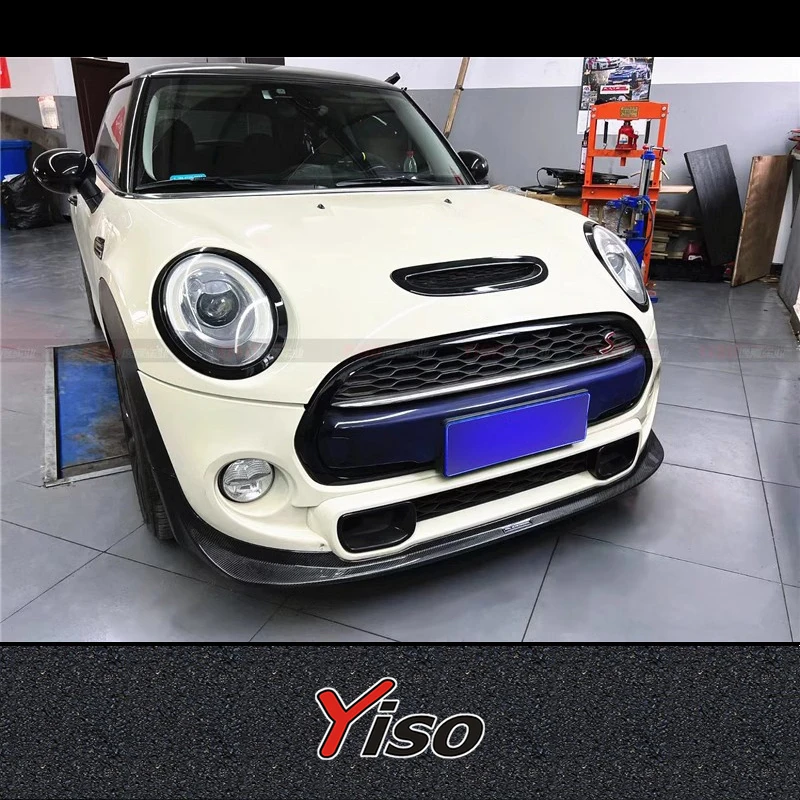 Labio frontal de fibra de carbono para MINI F56 Cooper S