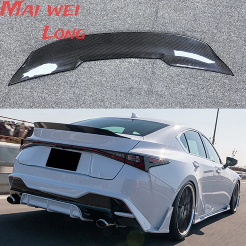 Alerón de pato fibra de carbono para Lexus IS 2021-2023 IS250/IS350