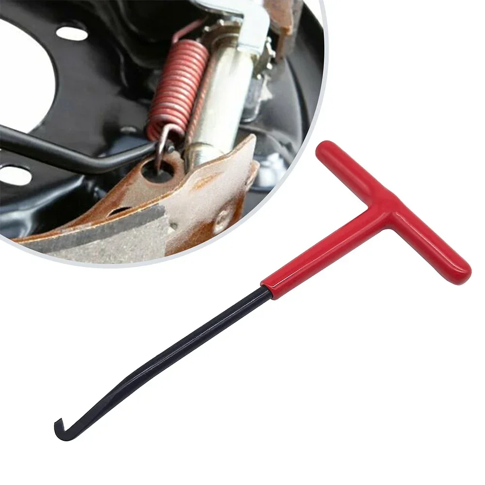 Extractor de resortes de escape para motocicleta, mango en T