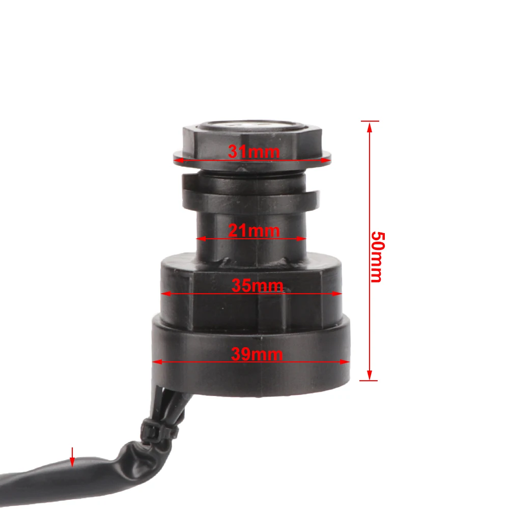 Interruptor de llave de encendido ATV de 2 pines para Yamaha Breeze YFA1 Grizzly YFM 125 350 660R 700 Raptor 350X Warrior - imagen 4