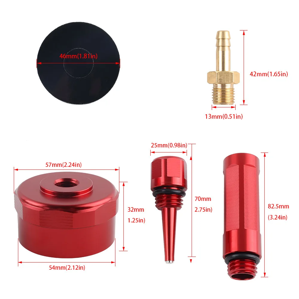 Kit tapa combustible NPT para generador Honda EU2000i EU2200i - imagen 2
