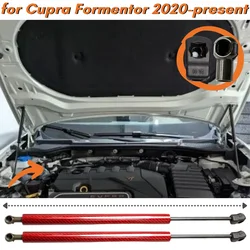 Amortiguadores de capó en fibra de carbono para Cupra Formentor
