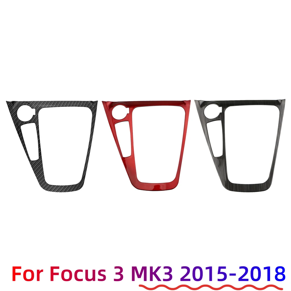 Marco fibra de carbono cubre cambios Ford Focus 3 MK3 2015-2018 - imagen 2