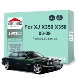 Luz de matrícula LED Canbus para Jaguar XJ X350 X358 (2003-2009)