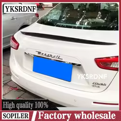 Alerón trasero de fibra de carbono estilo Wald para Maserati Ghibli