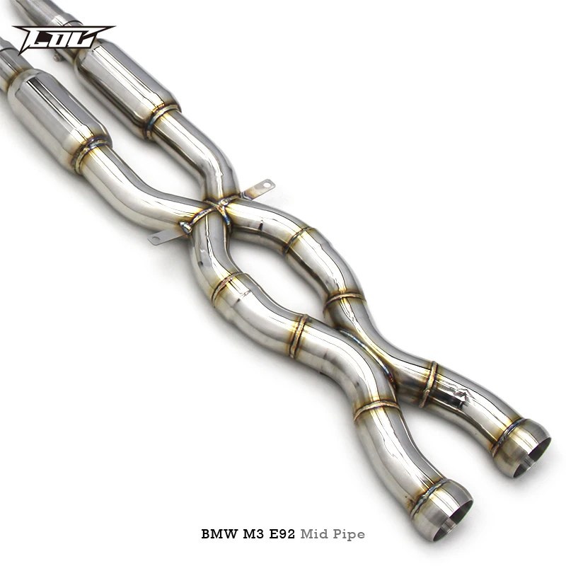 Colector de escape BMW M3 E92 4.0L V8 (2008-2013) Acero inoxidable - imagen 5