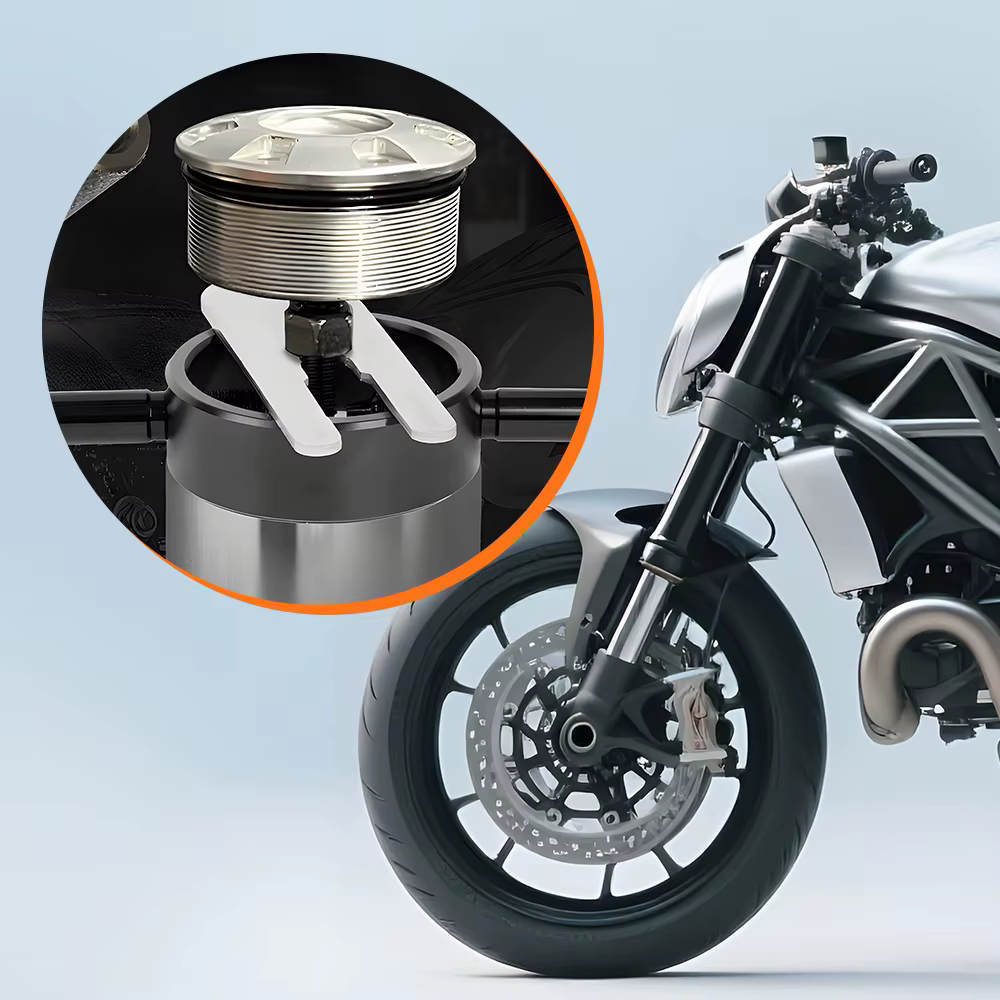 Compresor muelle horquilla moto EM1091 para cartuchos e invertidas - imagen 5