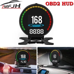 Velocímetro digital OBD P15 con presión Turbo y temperatura agua