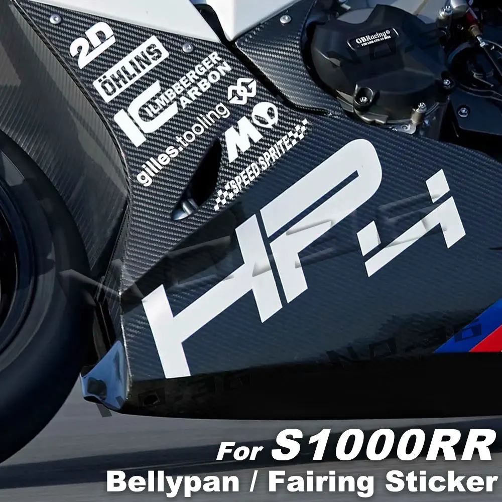 Kit pegatinas carenado impermeables – BMW S1000RR HP4
