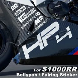 Kit pegatinas carenado impermeables – BMW S1000RR HP4