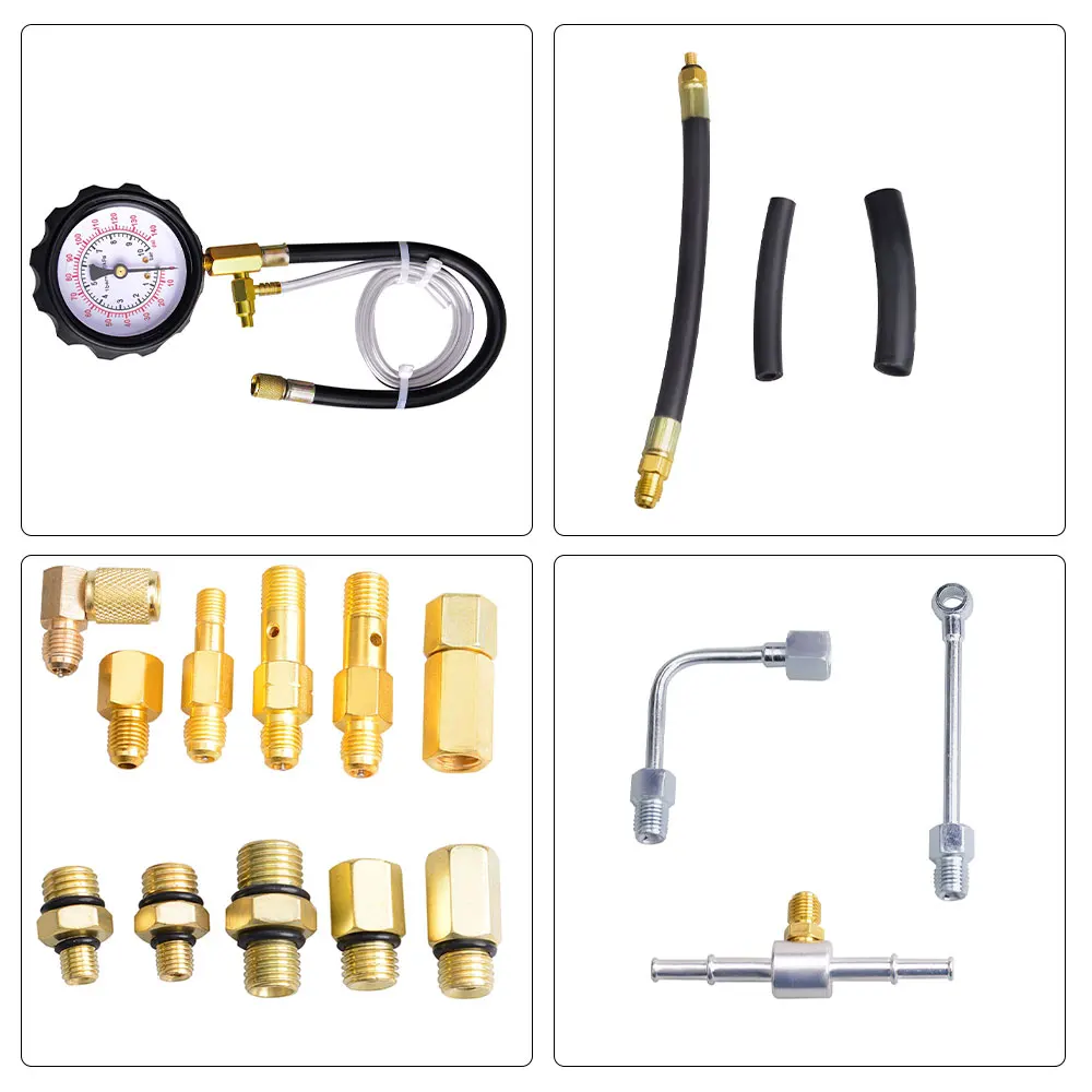 Kit comprobador de presión de combustible para coche con manómetro - imagen 5