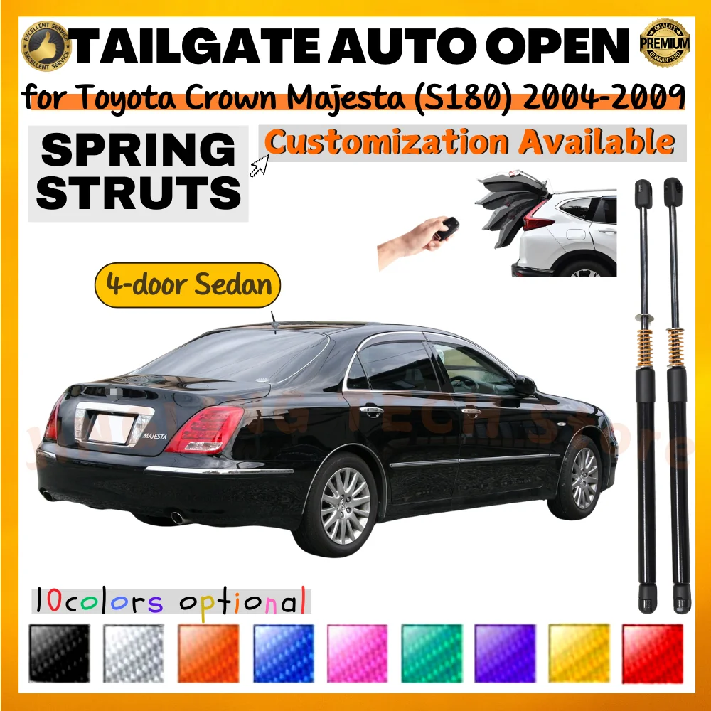 Puntales de maletero con resorte Toyota Crown Majesta S180 2004-2009
