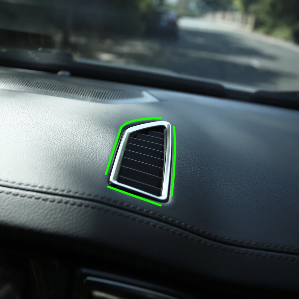 Embellecedor salida aire acondicionado Ford Everest 2015-2022 acero - imagen 4