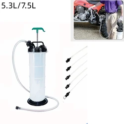 Bomba extractora de aceite y líquidos manual y neumática para coche