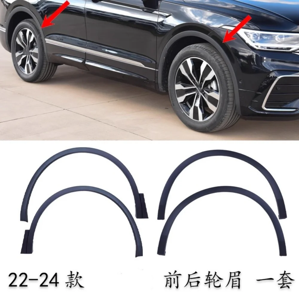 Bengalas guardabarros anchas VW Tiguan L R-Line 2022-2024 sin pintar