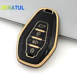 Funda TPU llave coche cuatro botones Chery Jetour X70 X90 X95