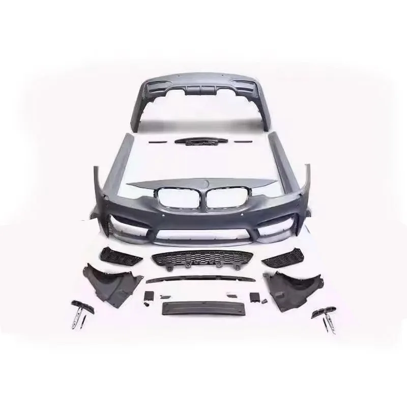 Kit carrocería BMW F30 M3 2013-2018 faldones alerón capó guardabarros