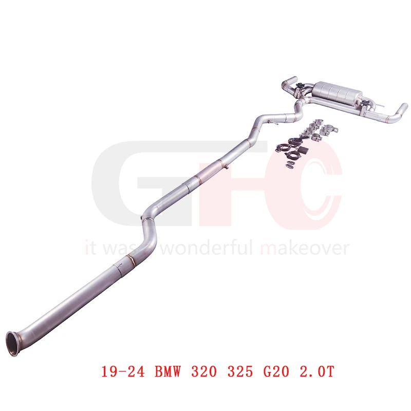 GFC Escape catback con válvula – BMW G20 320/325 2.0T 19-24 - imagen 4