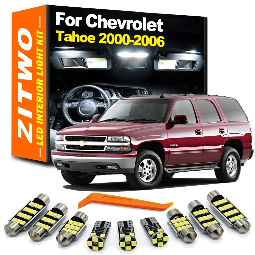 Kit luces LED interiores Canbus ZITWO para Chevrolet Tahoe 2000-2006