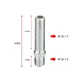 60MM M12x1.5-12x1.5