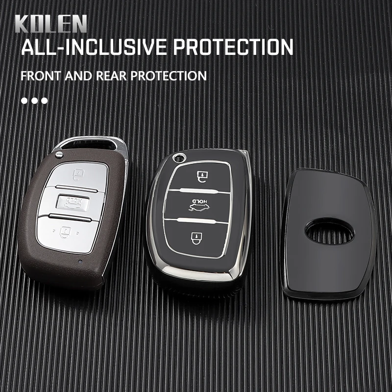 Funda de TPU para llave Hyundai Tucson, Santa Fe y otros modelos - imagen 5