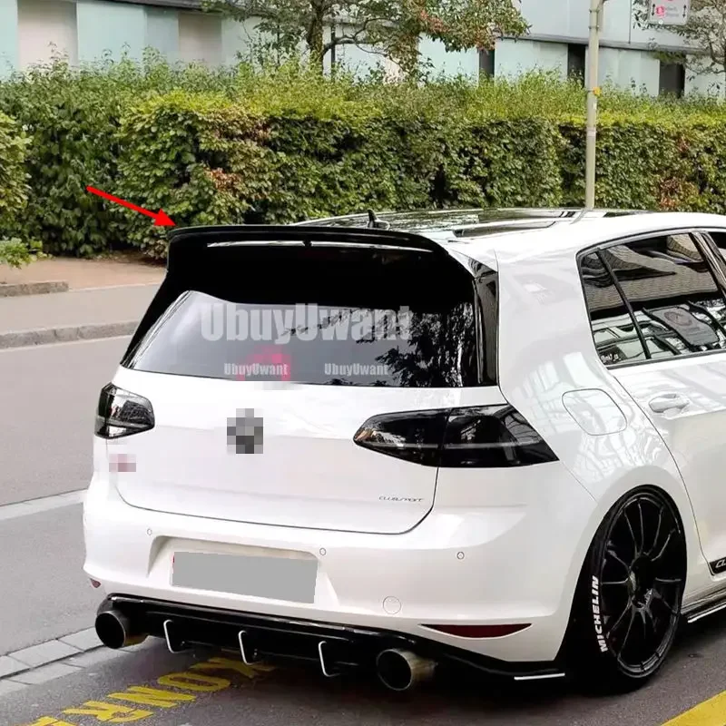 Alerón trasero de carbono estilo Clubsport para VW Golf 7 GTI R - imagen 5