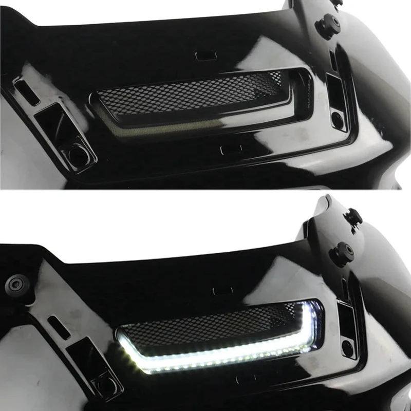 Faro LED trazador blanco El Diablo para Harley Softail Low Rider ST - imagen 2
