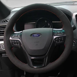 Funda Volante Cuero Trenzado Ford Explorer 2016-2018