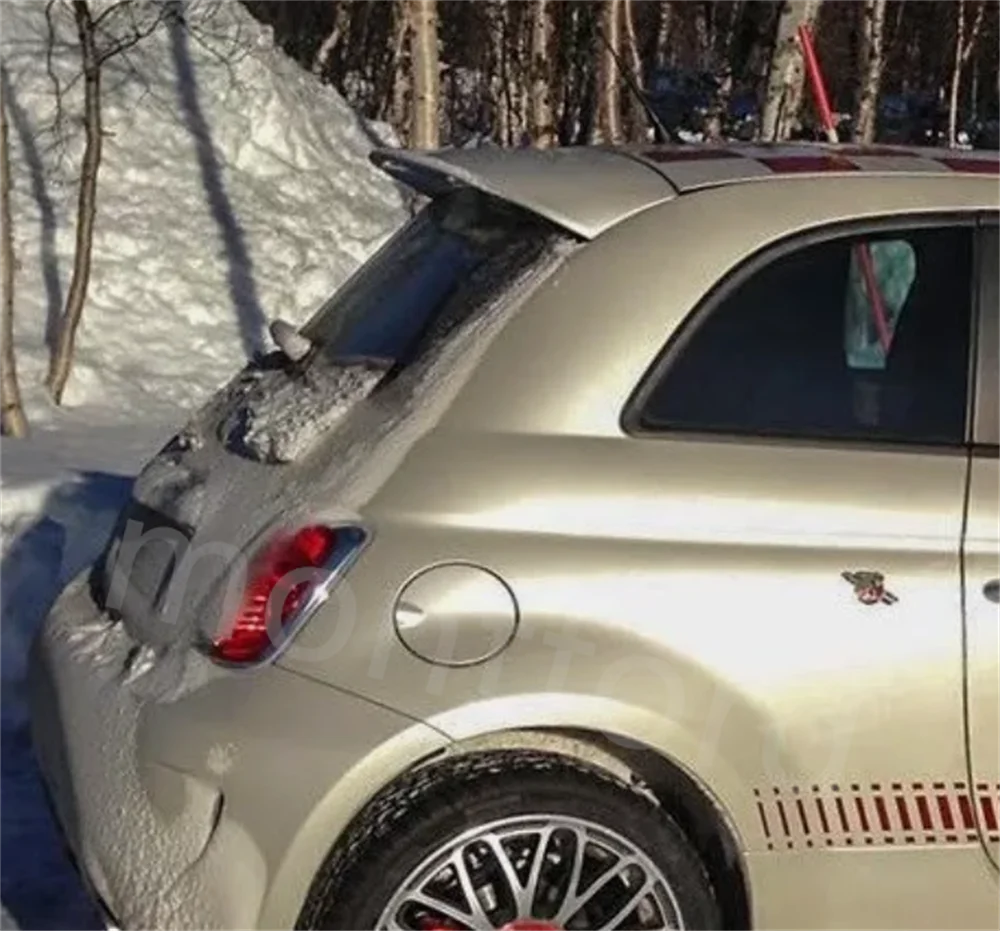 Alerón trasero de techo estilo Abarth para Fiat 500 (2012-2017) - imagen 4