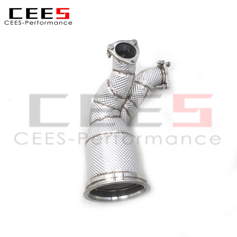 Downpipe de acero inoxidable 304 para Audi SQ5