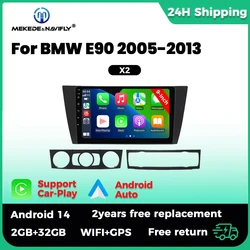 Radio multimedia Android MEKEDE con CarPlay y GPS para BMW E90-E93