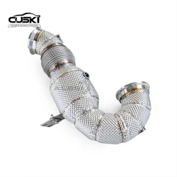 Downpipe Mercedes-AMG 3.0T con protector térmico