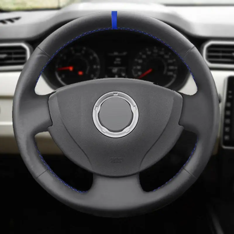 Funda de volante microfibra para Renault Clio, Twingo y Sandero